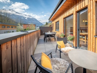 Balkonterrasse mit Traumpanorma