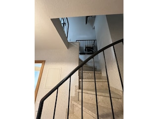 Treppe zum Dachzimmer