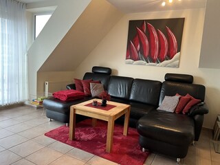 Gemütliche Sofaecke