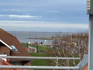 Blick Richtung Hafen