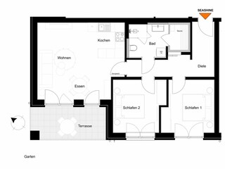 Appartement de vacances Kellenhusen Plan d'étage 24