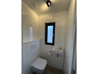 Separate toilet downstairs