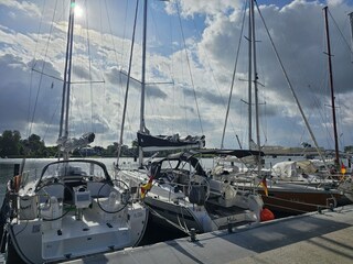 Sommer im Hafen von Kappeln