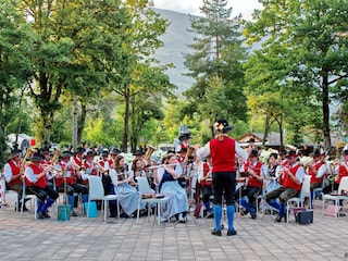 Kurkonzert und Campingplatz