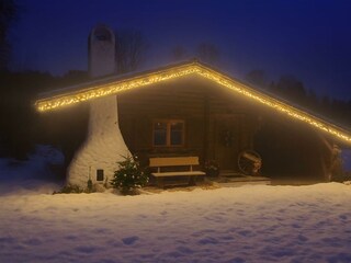 Ferienhäusl Kreuzginz Winter