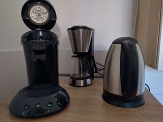 Kaffeemaschinen und Wasserkocher