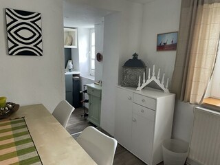 Blick in die Küche