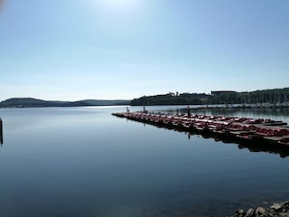 Tretbootfahren auf dem Bostalsee