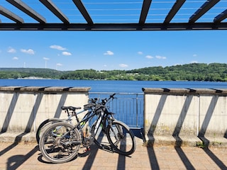 Radtour zum See