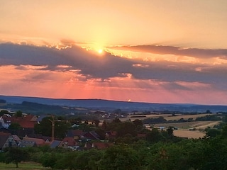 Blick von Regensberg nach Weingarts