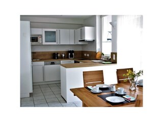 Essbereich mit Küche