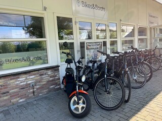 Fahrradverleih im Resort