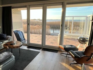 Aussicht im Wohnzimmer - Panoramafenster