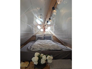 Der Schlafboden im Tinyhaus