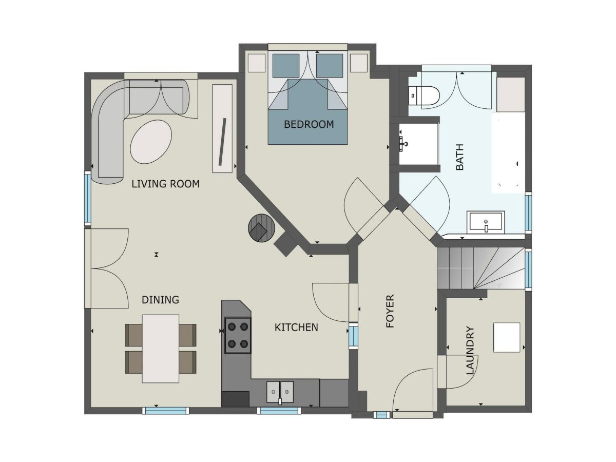 Casa per le vacanze Fuhlendorf Pianta del piano 41