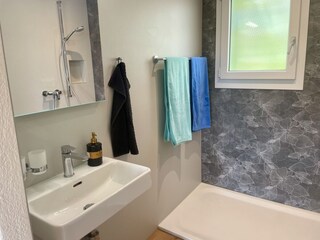 Badzimmer mit Douche