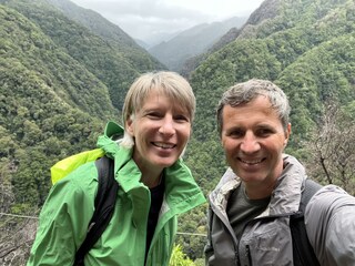 Ihre Gastgeber Therese und Thomas Tschan