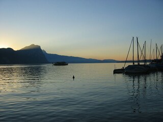 Am Bootshafen in Vitznau