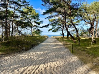 Strandzugang