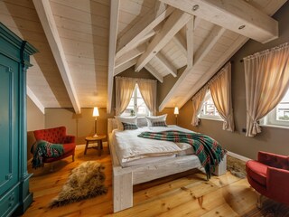 Schlafzimmer im Dachgeschoss