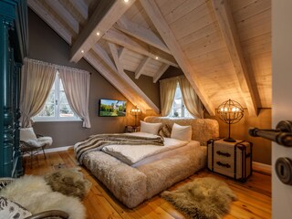 unser King-Bett zum Träumen...