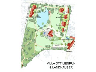 Lageplan Villa & Landhäuser Ottilienruh