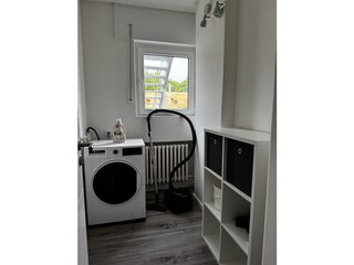 Abstellraum mit Waschmaschine