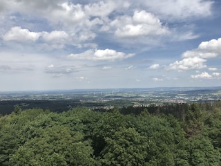 Blick vom Hermannsdenkmal über Lippe
