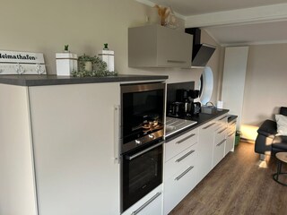 Küche mit allem was man braucht