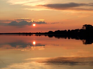Sonnenuntergang am Klein Westerländer Strand