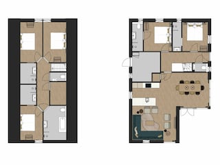Vakantiepark Gieten Grondplan 14