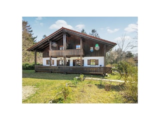 Ferienhaus Regen Außenaufnahme 2