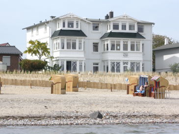 Ferienwohnung in der Villa Hansa mit Meerblick