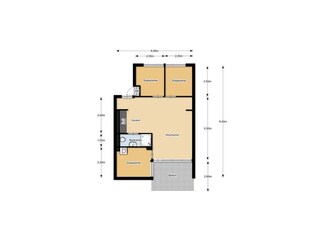 Casa per le vacanze Egmond aan Zee Pianta del piano 20