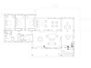 Der Grundriss der Finca al turó