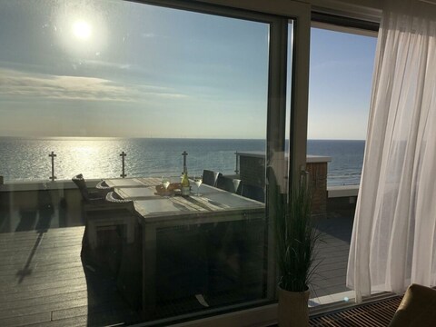 Casa de vacaciones Ático en Egmond con Vista al Mar