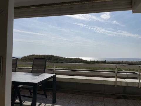 Casa de vacaciones Apartamento en Egmond aan Zee con vistas al mar