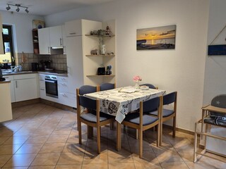 Gemütlicher Eßbereich