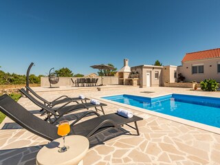 Casa de vacaciones Benkovac Grabación al aire libre 8