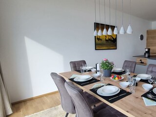 Küche mit Esszimmer