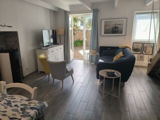 Wohnraum zur Terrasse