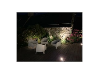 Die Terrasse am Abend