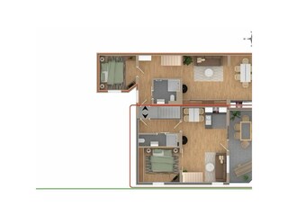 Holiday house Warnemünde Floor Plan 21
