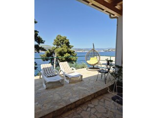 One part of the terraces