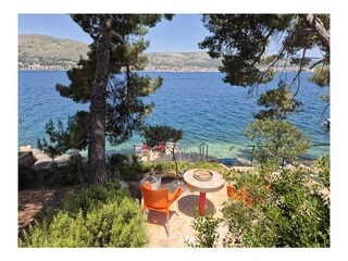 Terrace in the middle of the property