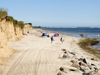 Steilküste mit Strand