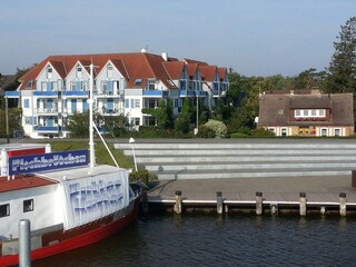 Sicht vom Hafen
