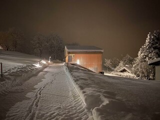Ansicht Haus Albuin Winter