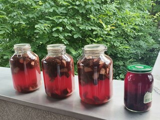 Zirbenschnaps - Reifung