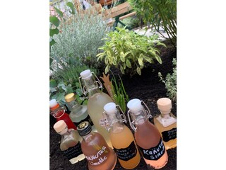 Kräuter- und Fruchtsirup für Tee - oder Cocktail...